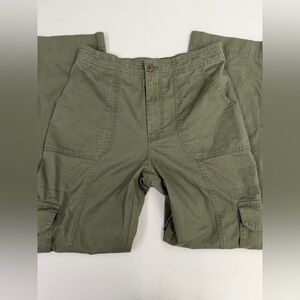 Abercrombie & Fitch Green Utility Cargo Pants Size 28/6